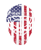 Discover USA American Flag T Hockey Goalie Mask