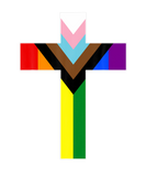 Discover LGBTQ Pride Month Cross Graphic