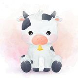 Discover Cute Baby Cow  (0-24M)