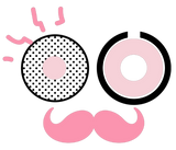 Discover Mustached abstract face