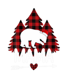 Discover Mama Bear Red Plaid Christmas Tree Group Matching