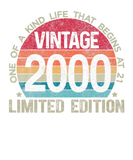 Discover 21St Birthday Retro Limited Edition 2000 Vintage B