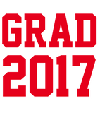 Discover Original Template text and year Grad Class of 2017