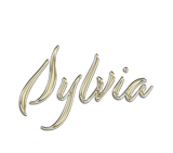 Discover Sylvia white gold Handwriting