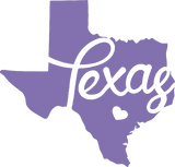 Discover Periwinkle Purple Texas Heart