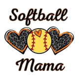 Discover SOFTBALL MAMA MOM MOTHER DAUGHTER LOVE HEART