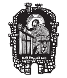 Discover Woodcut Monk in Monastery