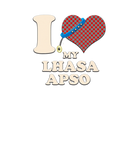 Discover I Love My Lhasa Apso Heart Dog Owner