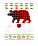 Discover Nanny Bear Santa Red Plaid Family Pajamas For Chri