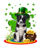 Discover Border Collie Dog Shamrock St Patricks Day Dog Iri