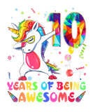 Discover 10Th Birthday Dabbing Unicorn Party Gifts 10 Years