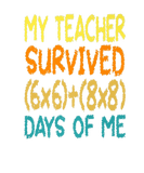 Discover My Teacher Survived 100 Days Of Me Maths Teacher T