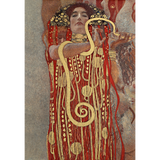 Discover Gold Snake Gustav Klimt's Hygieia famous painting Polo