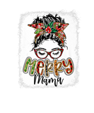 Discover Bleached Messy Bun Christmas Merry Mama Costume Fo