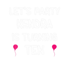 Discover Kendra Tenth Birthday With Name 10 Year Old