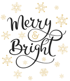 Discover Merry And Bright Snowflakes Holiday