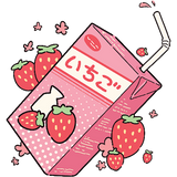 Discover Kawaii Japanese Strawberry Juice Box