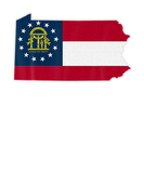 Discover PENNSYLVANIA STATE MAP GEORGIA GA Flag Roots Men W