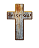 Discover He Is Risen Jesus Christ Easter Cross