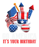 Discover Go America It's Your Birthday - Flag Fireworks - F