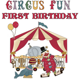 Discover Circus First Birthday Ts and Gifts