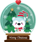 Discover Merry Christmas Baby Polar Bear
