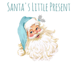 Discover Santa's Little Present Turquoise Santa Claus