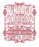 Discover Vintage 1950 Limited Edition 72Nd Birthday Old Sch