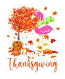 Discover Happy Thanksgiving Flamingo And Autumn Tree Flamin
