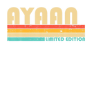 Discover AYAAN Name Personalized Funny Retro Vintage Birthd