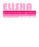 Discover ELISHA Name Personalized Retro Vintage 80S 90S Bir