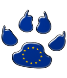 Discover European patriotic dog