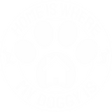 Discover Nice Home is Where My Doggy Is - Paw Print Emblem