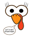 Discover Lets Get Stuffed Turkey Face For Family Thanksgivi