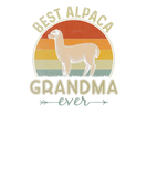 Discover Womens Best Alpaca Grandma Ever Retro Design Funny