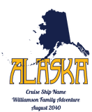 Discover Alaska Family Cruise Vacation Blue