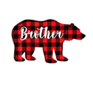 Discover Red Plaid Bear Brother Christmas Matching Family P