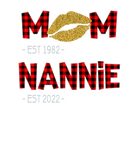 Discover Womens MOM EST 1982 NANNIE EST 2022 Gifts For New