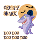 Discover Funny Creepy Shark Doo Doo Doo Halloween Party