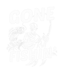 Discover Gone Fishin' | Gift Fisherman Lover Angler Fish Fi