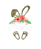 Discover Womens Mother's Day Easter Flower Nana Leopard Bun