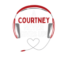 Discover Gaming Quote "A Courtney Never Gives Up" Headset