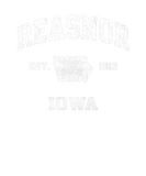 Discover Reasnor Iowa IA Vintage State Athletic Style