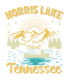 Discover Summer Vacation Retro Mountain Tennessee Norris La
