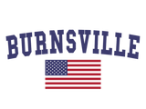 Discover Burnsville US Flag