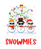 Discover Chillin' With My Snowmies Funny Cute Christmas