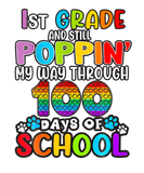 Discover Poppin My Way Through 100 Days Of School Kids 1St