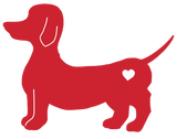 Discover Dachshund Dog Lover in Red | Dog Mom | Puppy Love