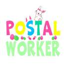 Discover Cute Bunny Postal Worker Happy Easter Day Eggs Hun