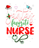 Discover Merry X-Mas Women Santa's Favorite Nurse Santa Nur